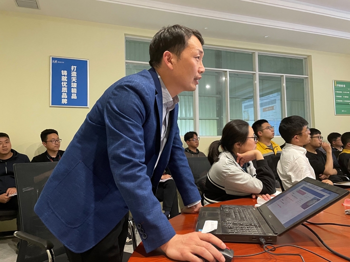 【天玻動態(tài)】“三心”“三有”“三不”企業(yè)文化知識培訓